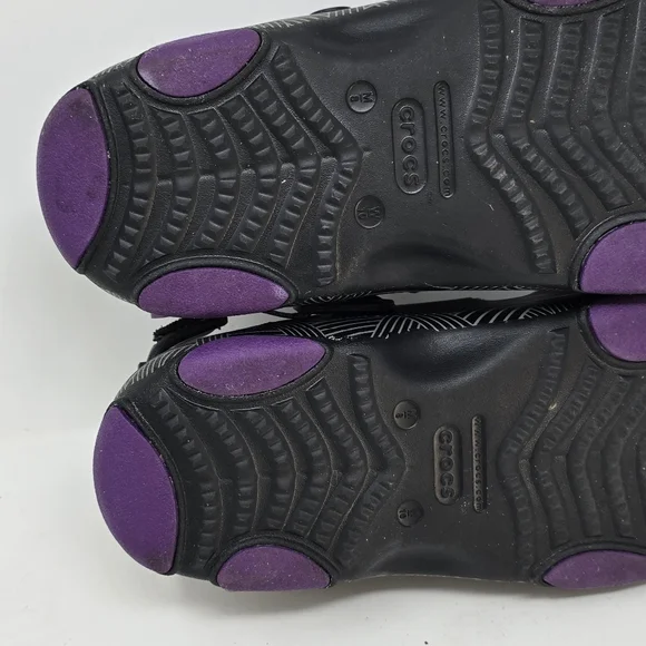 Unisex Crocs X Black Panther Wakanda Forever slide on women 10/men 8 beach - Picture 8 of 10